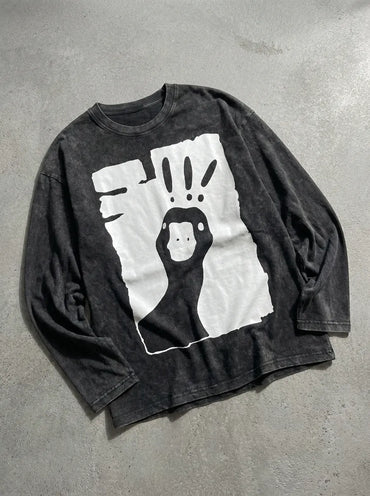 The Statement Long Sleeve - Oversized T-Shirt | My Turtle