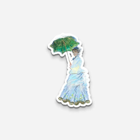 The Walk Lady with a Parasol - Sticker | My Turtle
