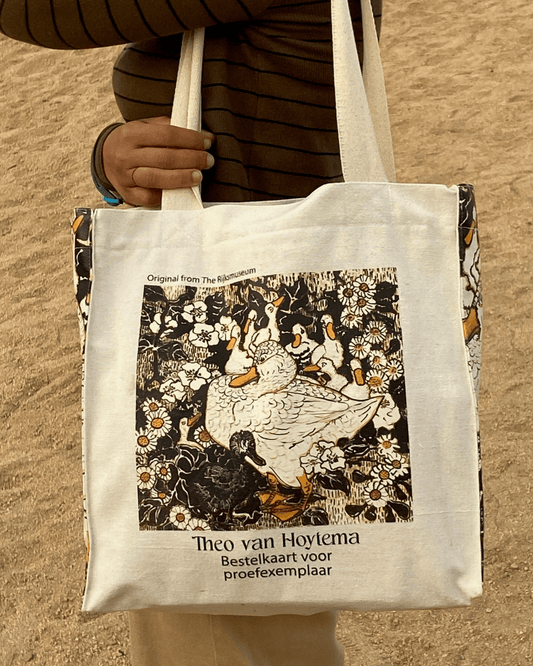 Theo van Hoytema Bestelkaart Voor Proefexemplaar - Tote Bag - Artsy Tote Bag | My Turtle