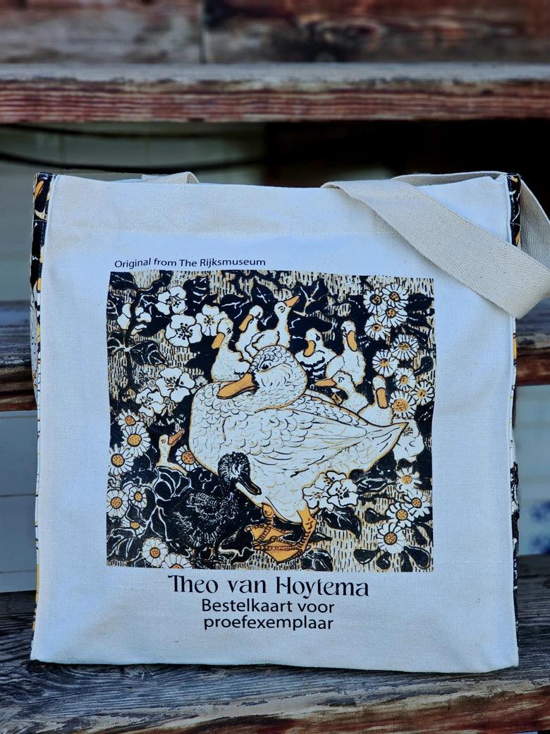 Theo van Hoytema Bestelkaart Voor Proefexemplaar - Tote Bag - Artsy Tote Bag | My Turtle