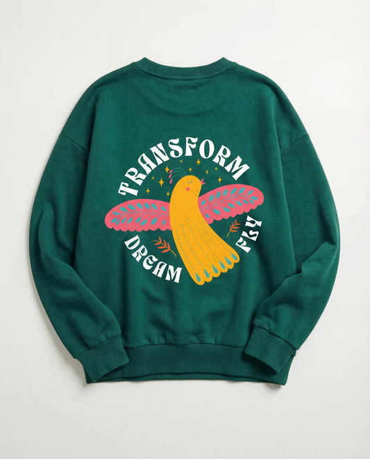 Transform, Dream, Fly... Sweatshirt - Sweatshirt | My Turtle