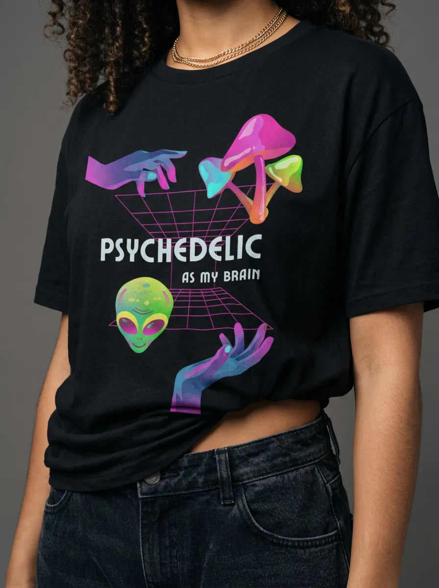 Trippy Thoughts T-Shirt - Oversized T-Shirt | My Turtle