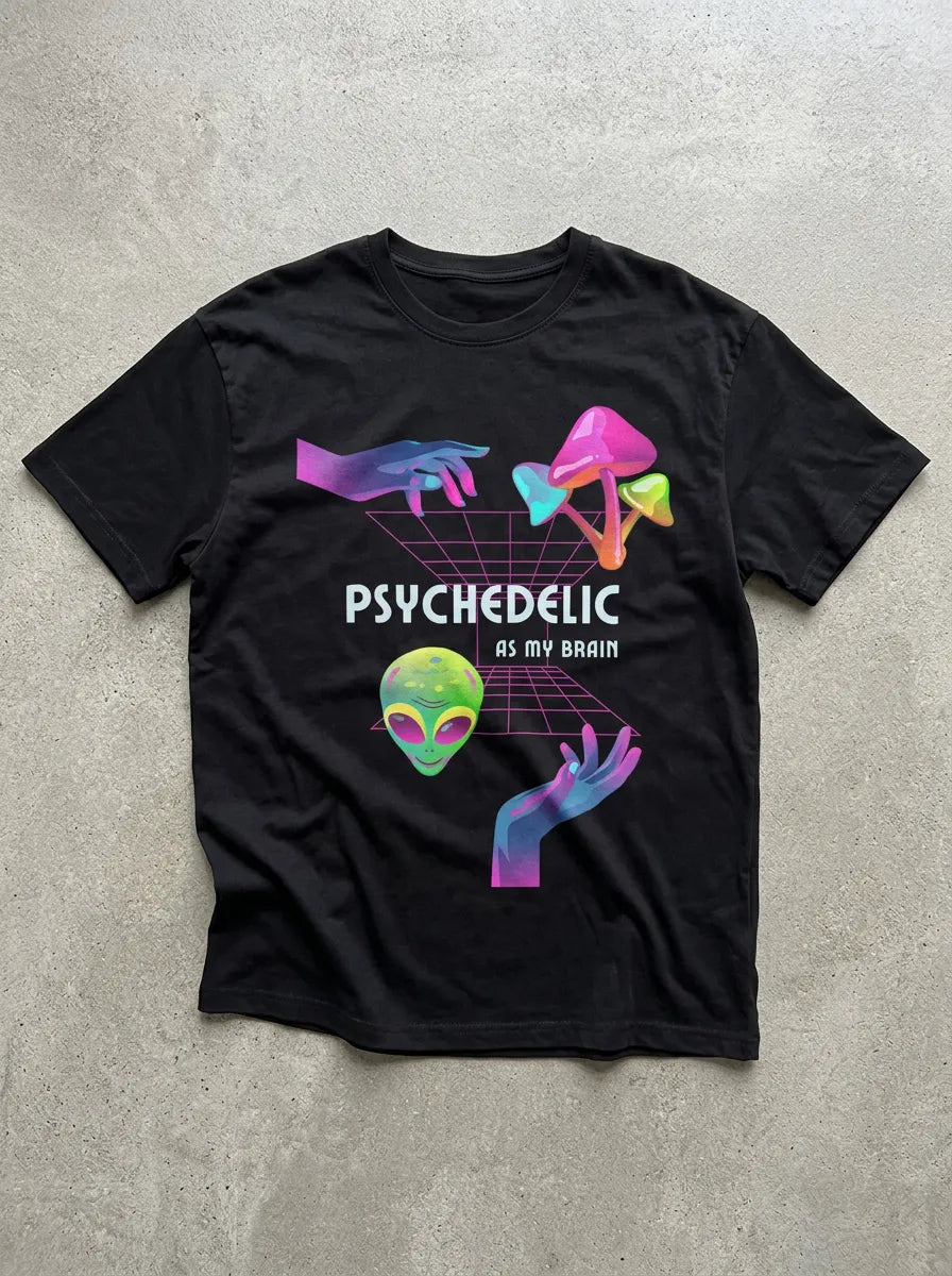 Trippy Thoughts T-Shirt - Oversized T-Shirt | My Turtle