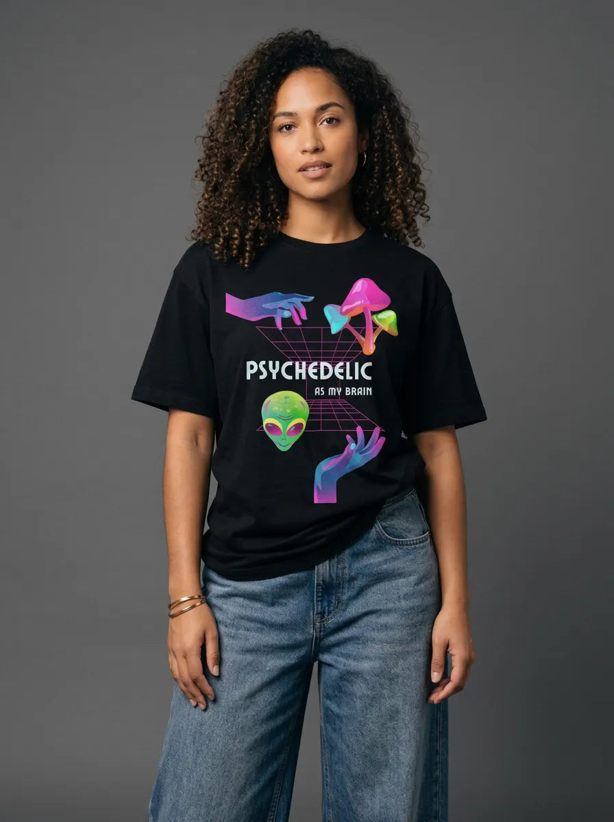 Trippy Thoughts T-Shirt - Oversized T-Shirt | My Turtle