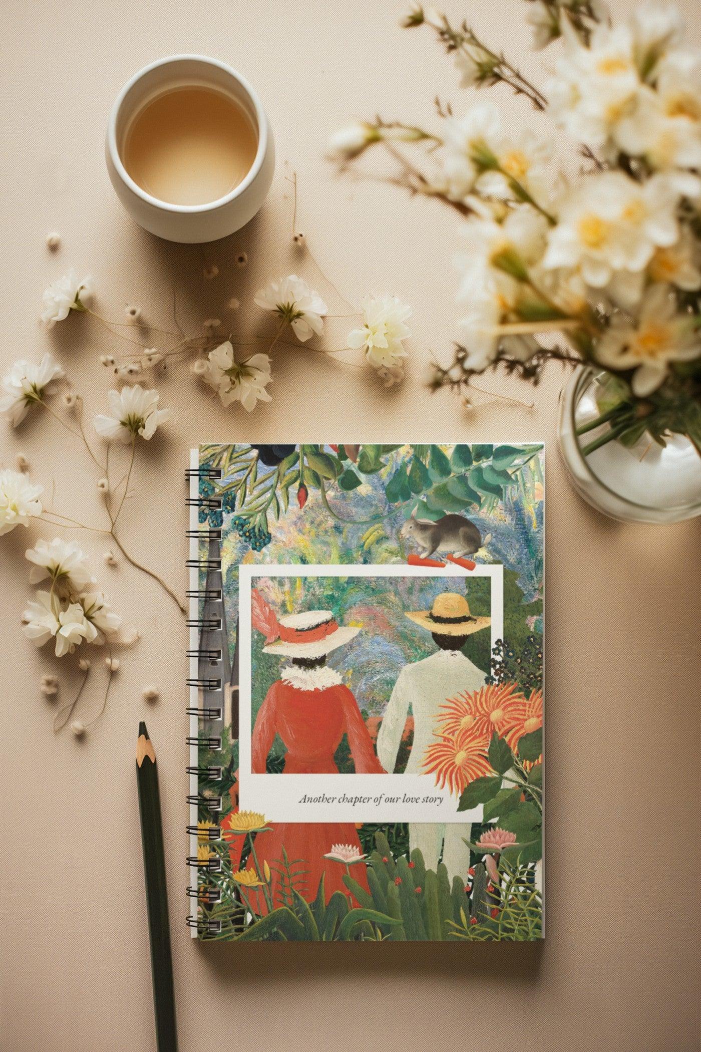 Jungle Romance Notebook - Notebook | My Turtle
