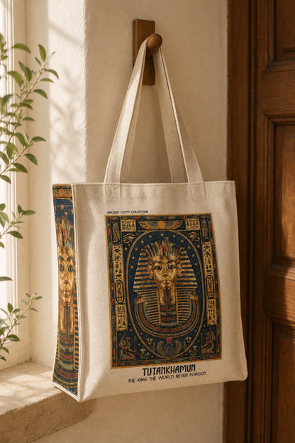 Tutankhamun - Tote Bag - Artsy Tote Bag | My Turtle