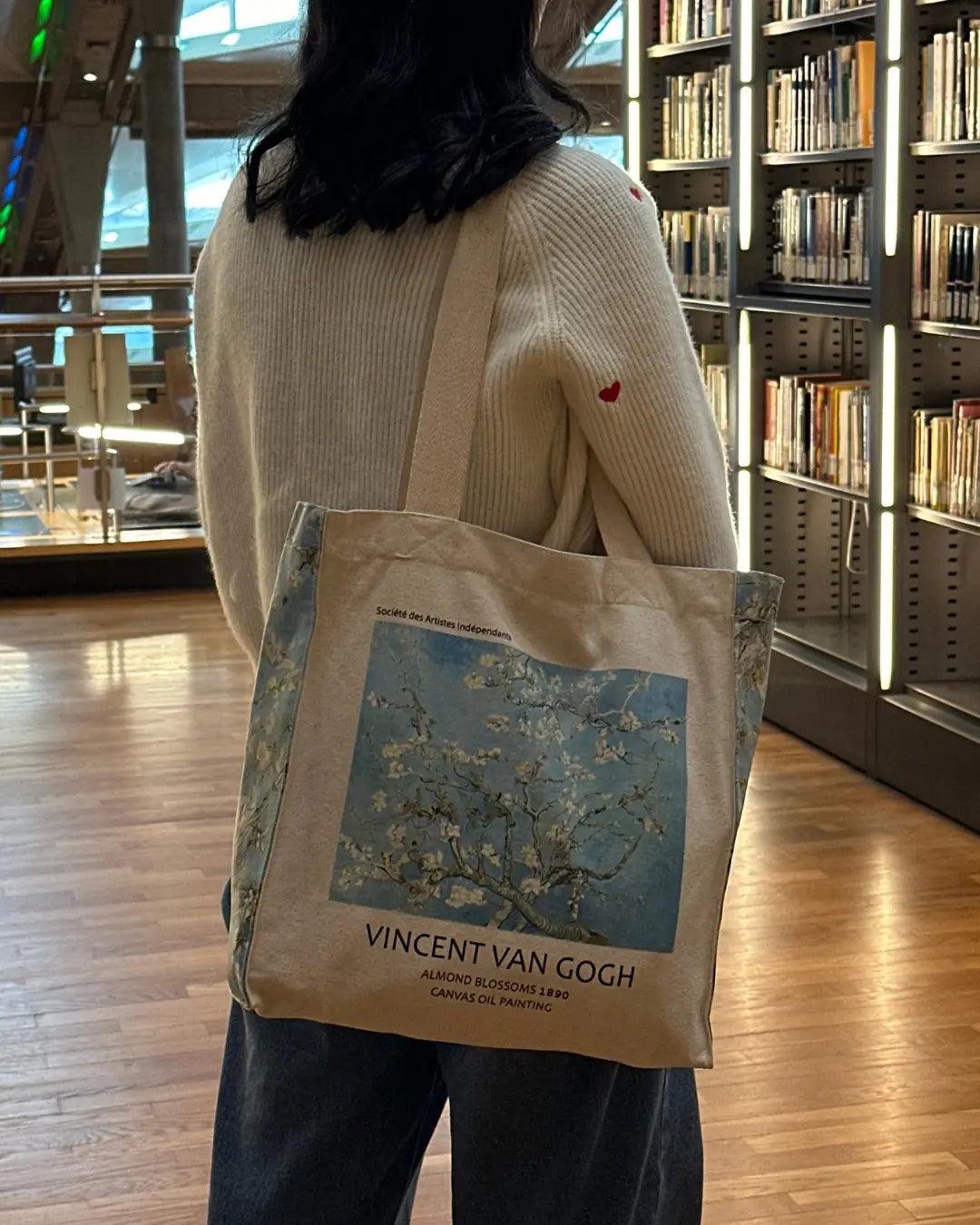 Van Gogh Almond Blossom - Tote Bag - Artsy Tote Bag | My Turtle