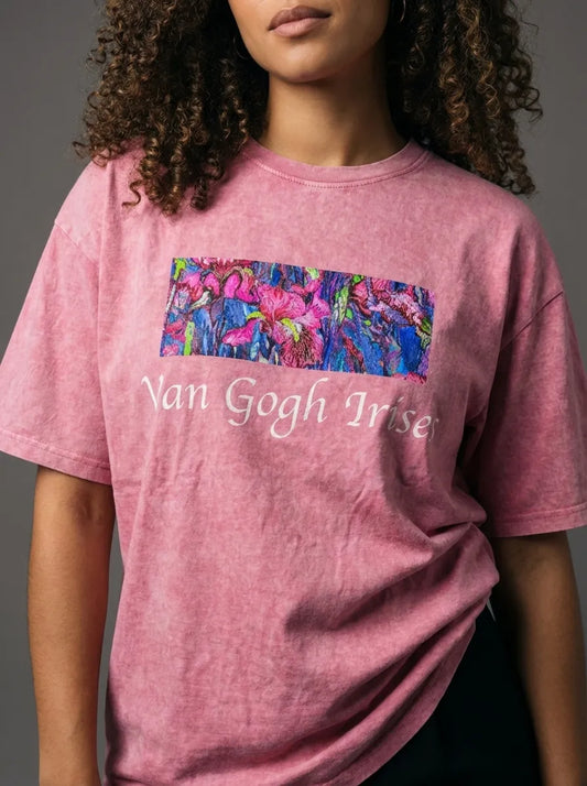 Van Gogh Irises T-Shirt - Oversized T-Shirt | My Turtle