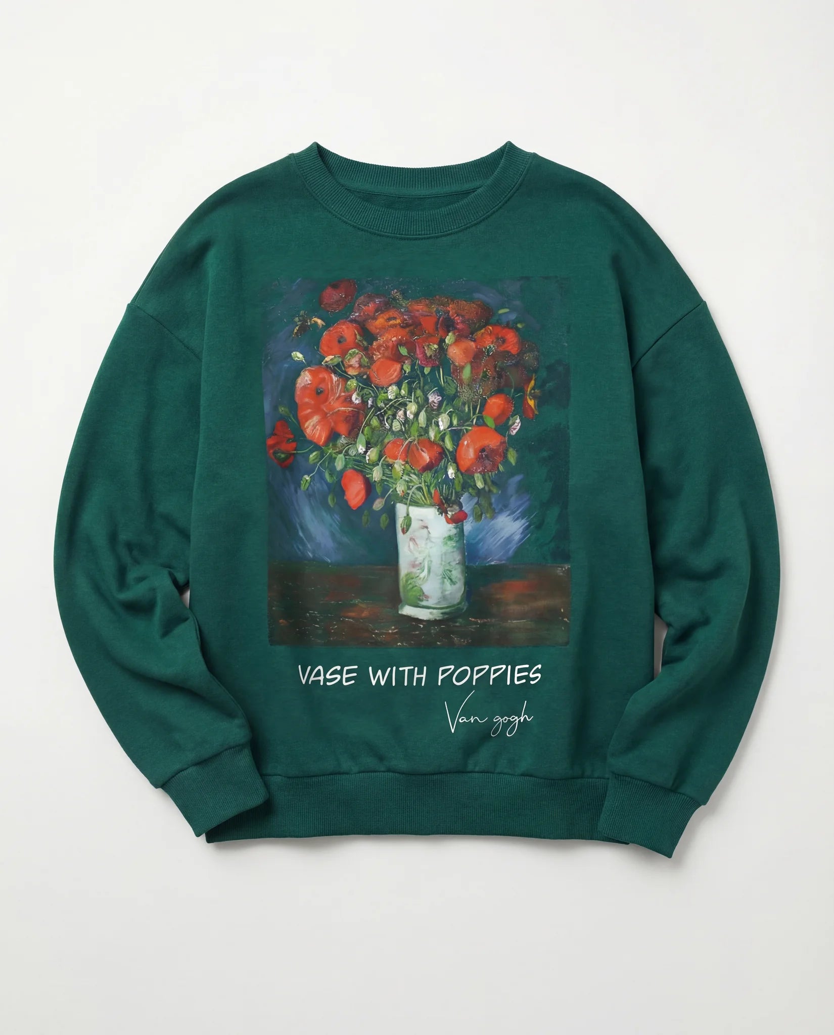 Van Gogh Poppies Sweatshirt - Sweatshirt | My Turtle