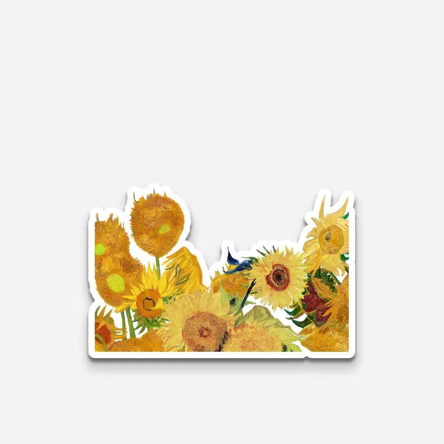Van Gogh Sunflowers 2 Sticker - Sticker | My Turtle