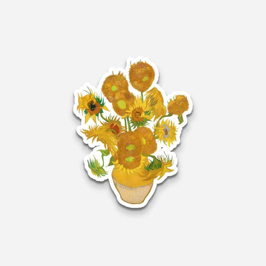 Van Gogh Sunflowers Sticker - Sticker | My Turtle