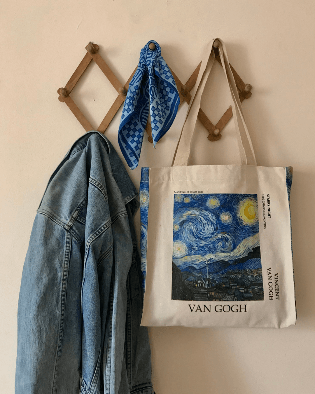 Van Gogh The Starry Night - Tote Bag - Artsy Tote Bag | My Turtle