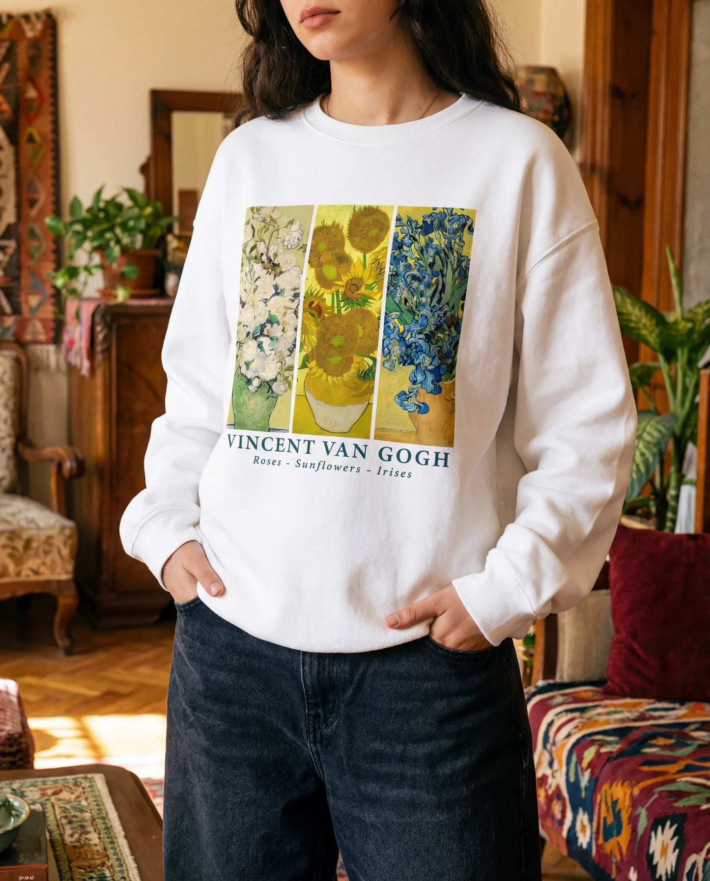 Van Gogh Triptych Sweatshirt - Sweatshirt | My Turtle