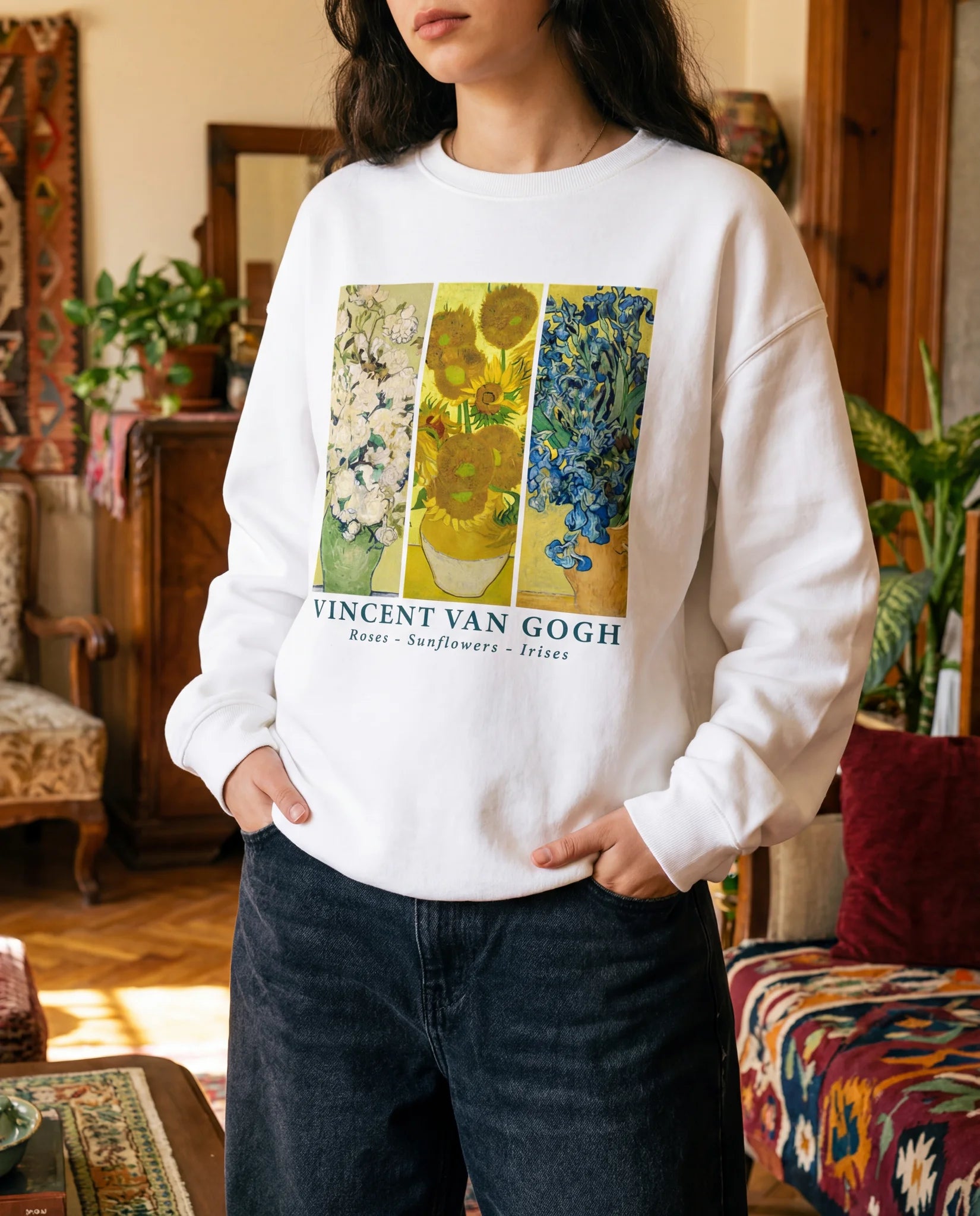 Van Gogh Triptych Sweatshirt - Sweatshirt | My Turtle