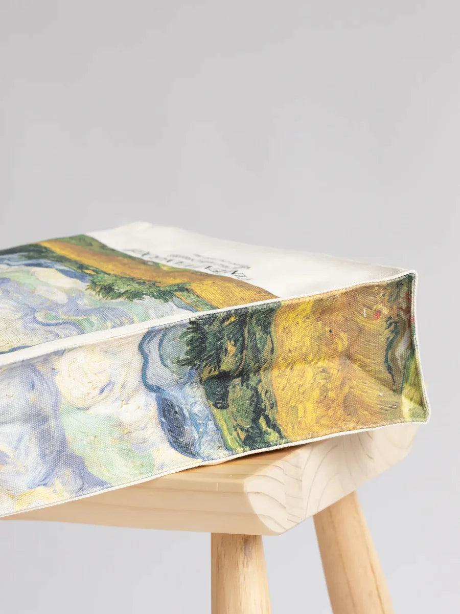 Van Gogh Wheat field with Cypresses - Tote Bag - Artsy Tote Bag | My Turtle