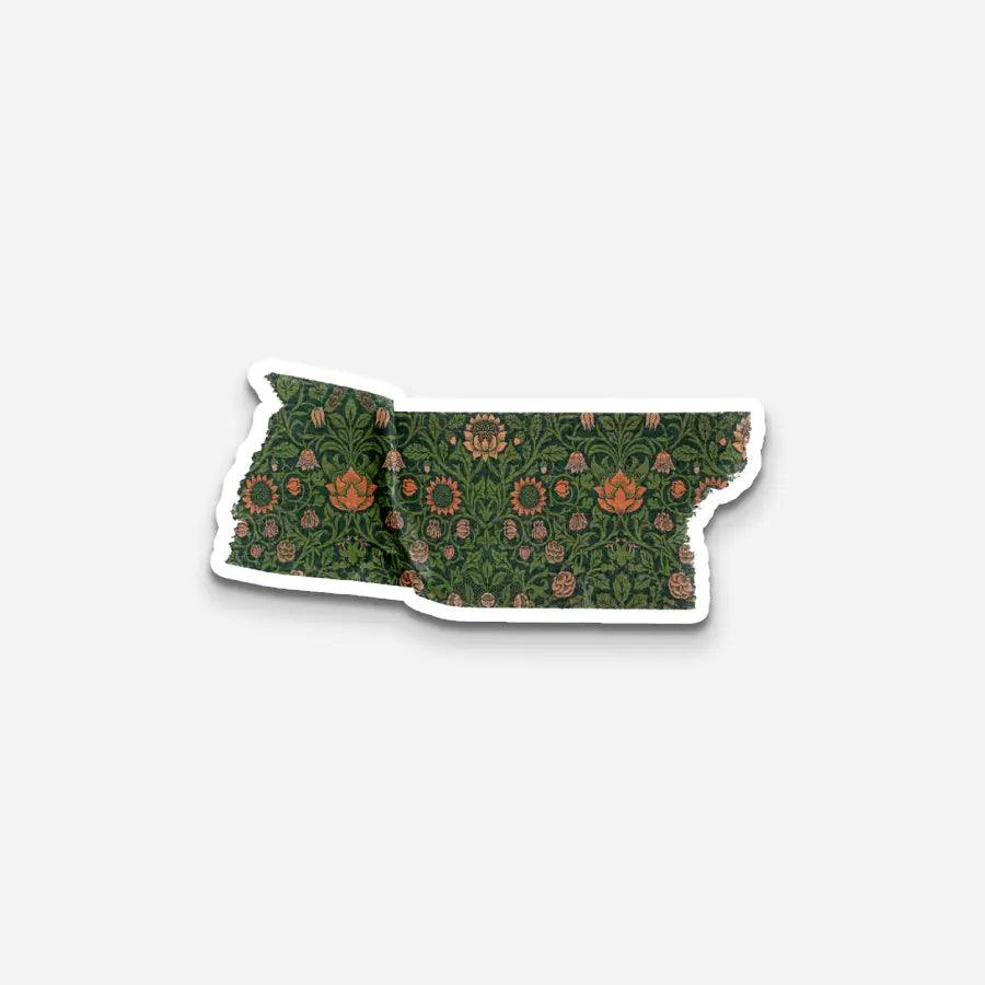 Violet and Columbine Sticker - Sticker | My Turtle