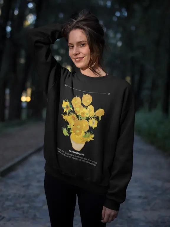 Vivid Sunflower Crewneck (Mixed Cotton) - Sweatshirt | My Turtle