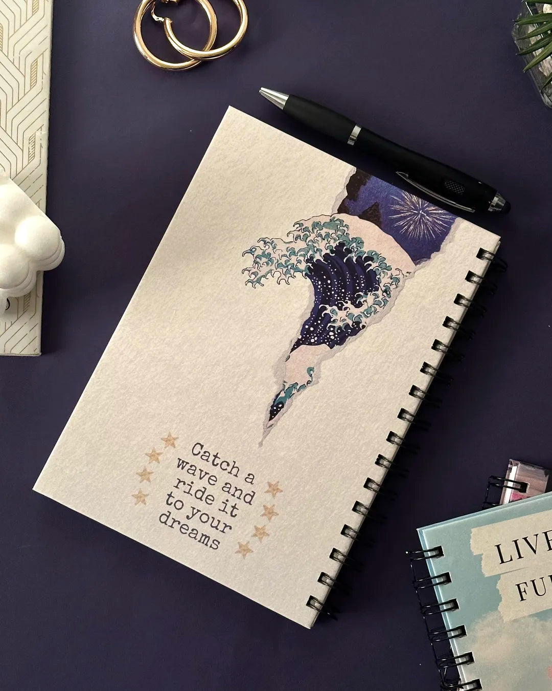 Wave Dreams Notebook - Notebook | My Turtle