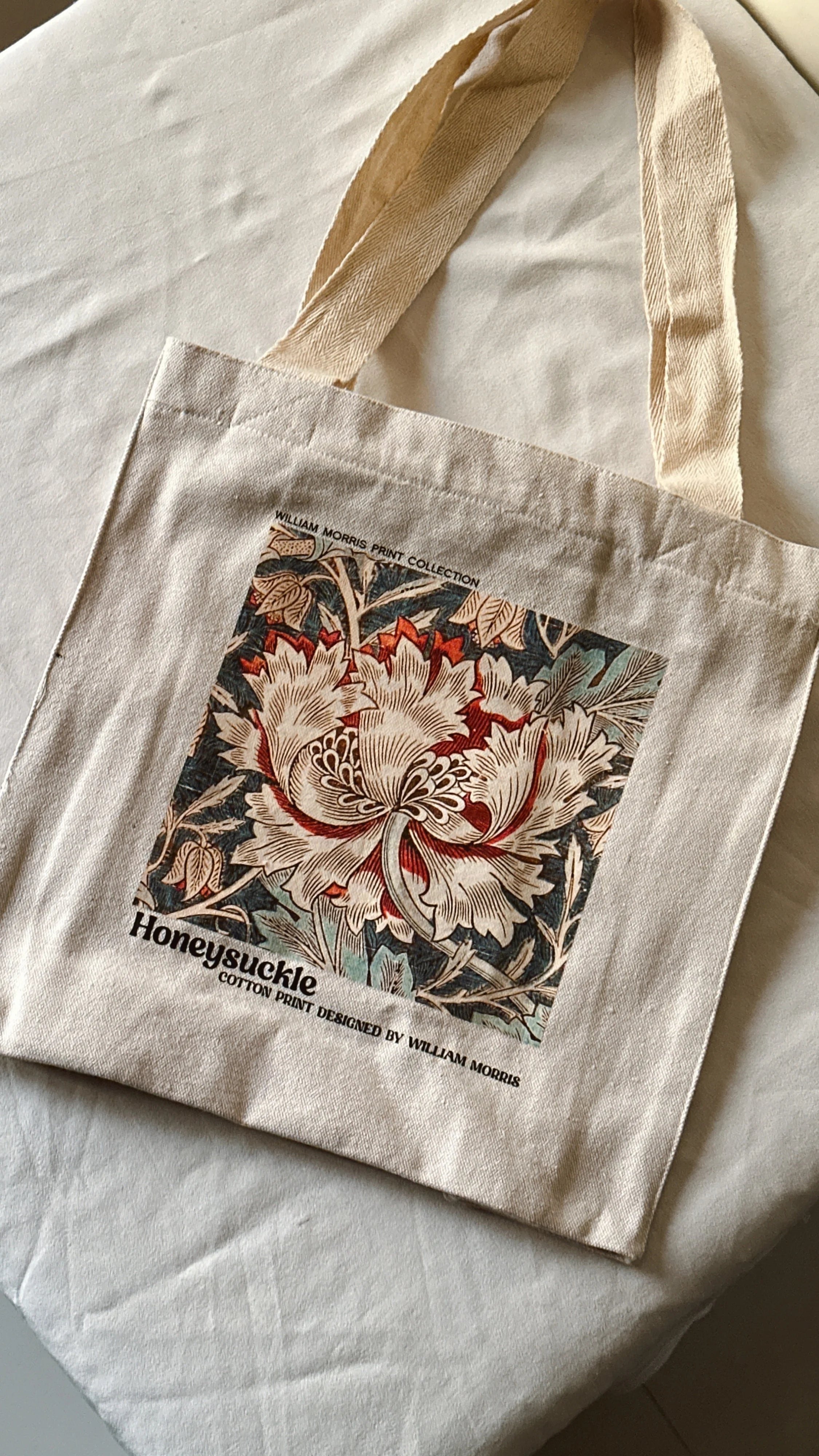 William Morris Honeysuckle - Tote Bag - Limited Edition Tote | My Turtle