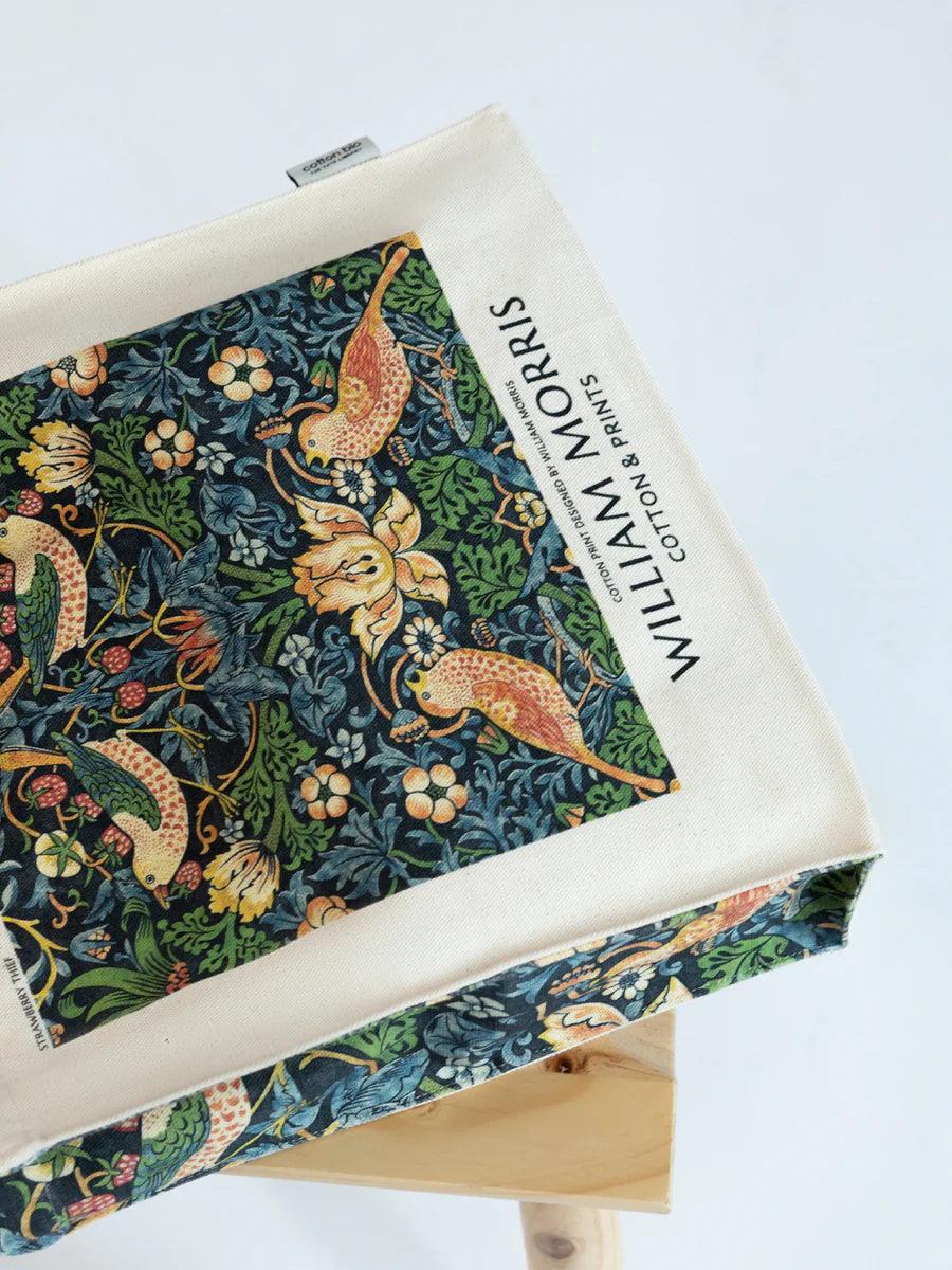 William Morris Strawberry Thief - Tote Bag - Artsy Tote Bag | My Turtle