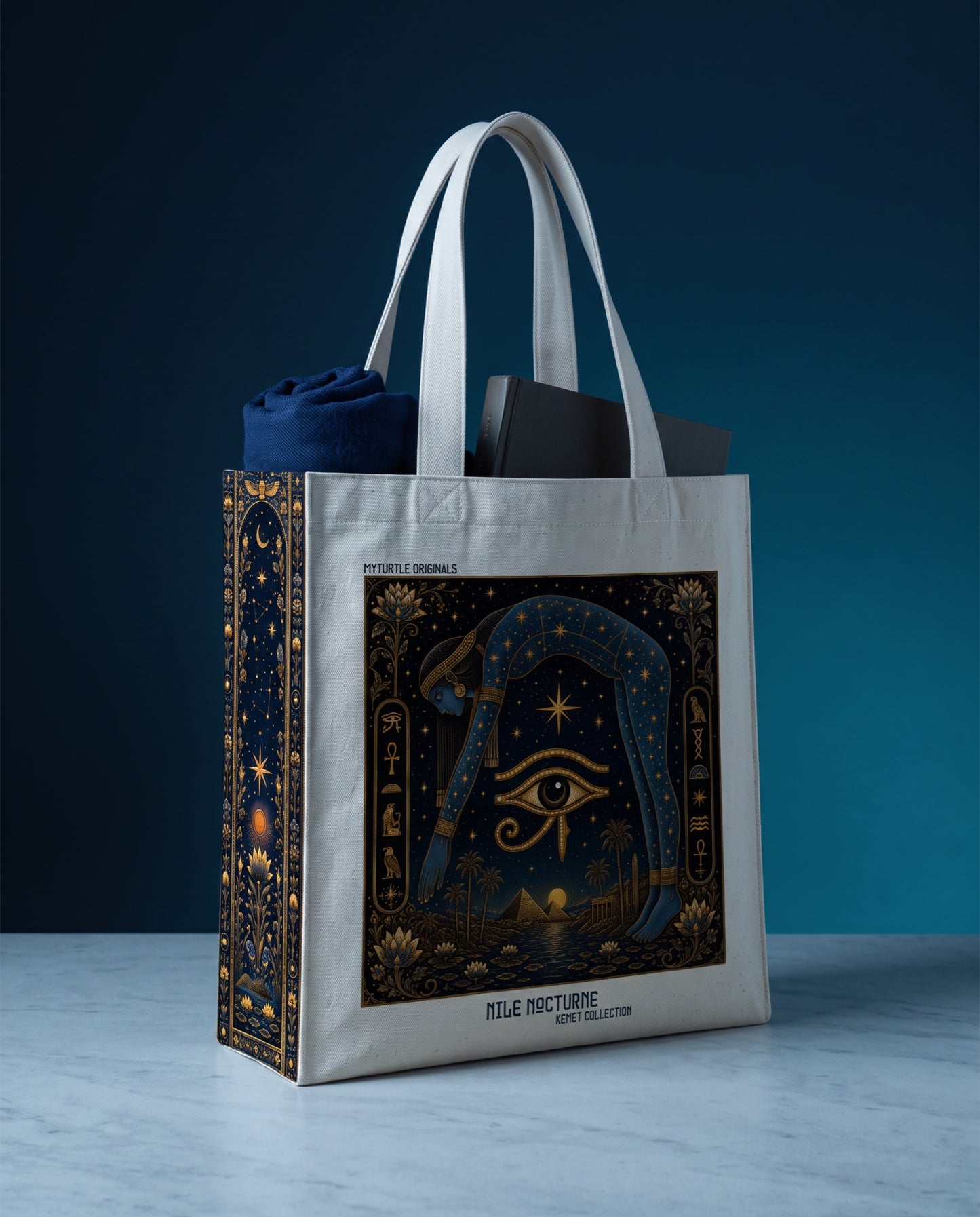 nile-nocturne-tote-bag What fits inside