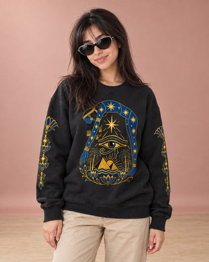 Nut Over the Nile Sweatshirt - Front Print Model Shot | My Turtle
