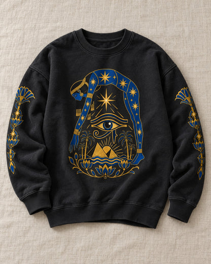Nut Over the Nile Sweatshirt - Flat lay · front | My Turtle