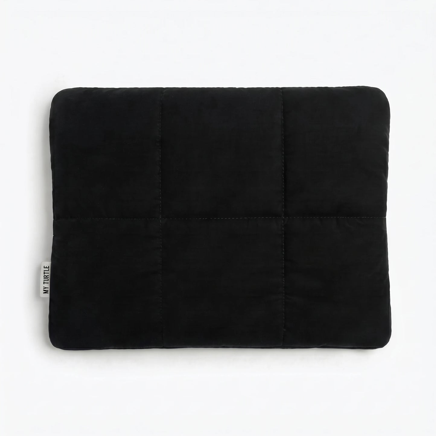 Onyx Black Laptop Puffy Laptop Sleeve