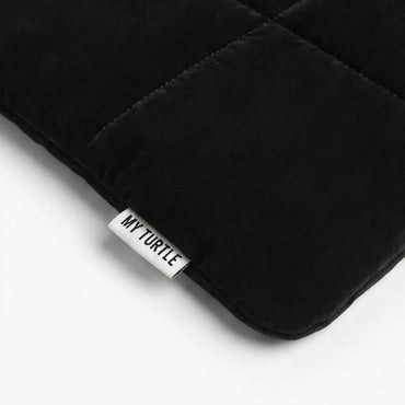 Onyx Black Laptop Puffy Laptop Sleeve