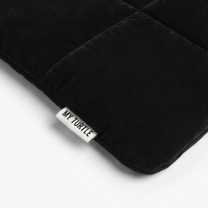 Onyx Black Laptop Puffy Laptop Sleeve