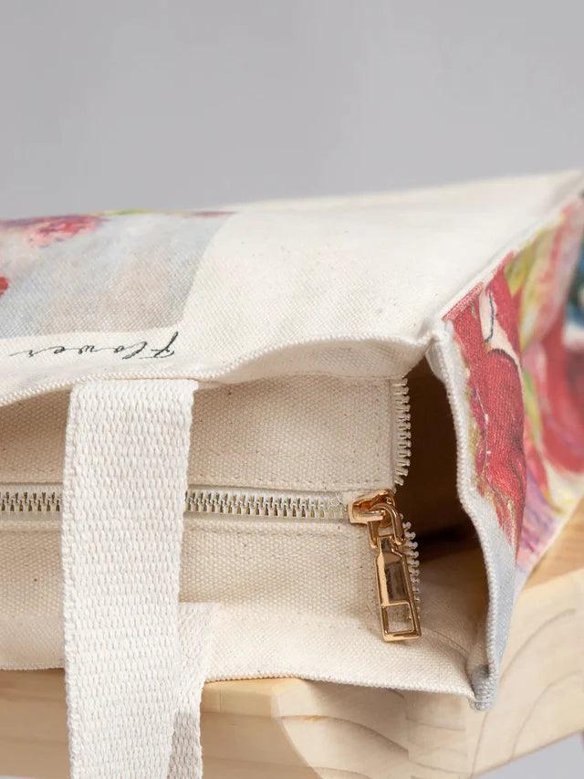 Peonies Claude Monet - Tote Bag-My Turtle