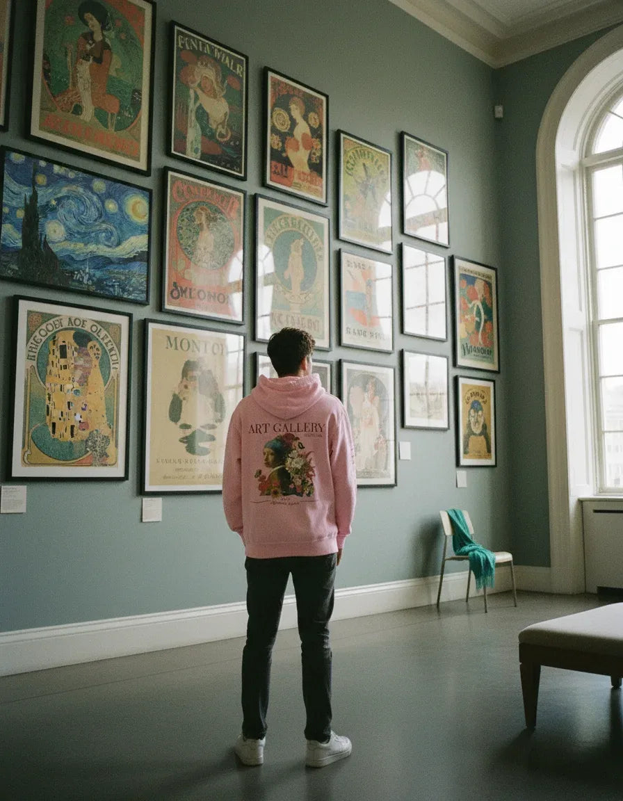 Girl with Pearl Earring Hoodie - Image 6