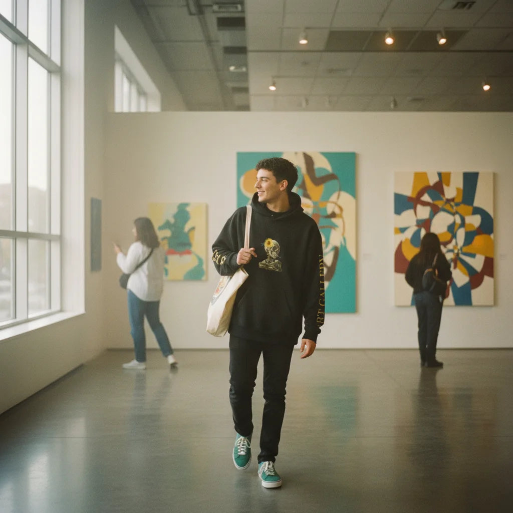 Starry Night Skeleton Hoodie - Image 5