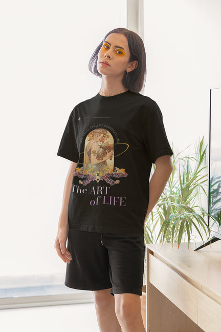 Oversized Hoodie - The Art Of Life T-Shirt