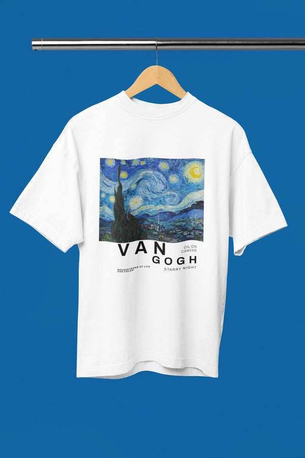 Oversized Hoodie - Starry Night T-Shirt