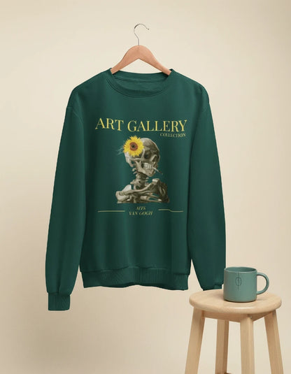 Skeleton Crewneck - Van Gogh - Image 1