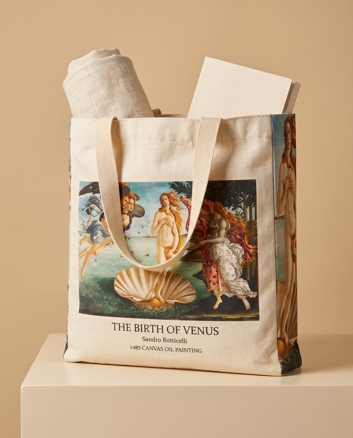 sandro-botticelli-the-birth-of-venus-tote-bag What fits inside