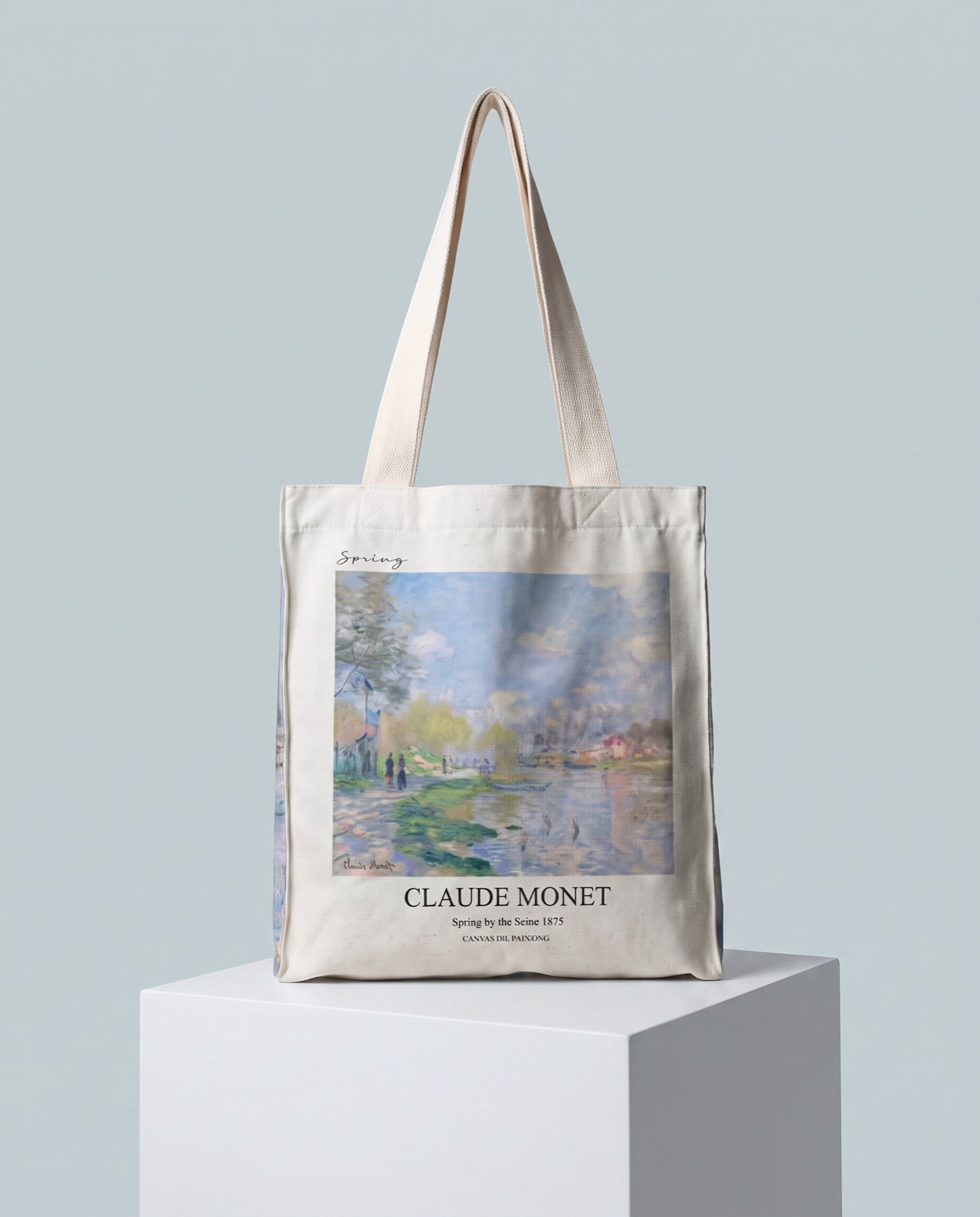 spring-by-the-seine-claude-monet-tote-bag-1 Hero