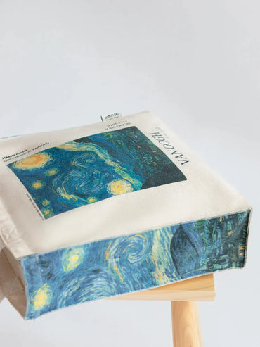 Van Gogh The Starry Night - Tote Bag-My Turtle