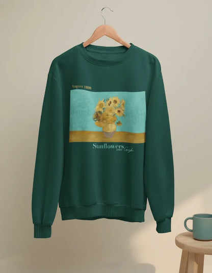 Sunflower 1888 Crewneck - Van Gogh - Image 3