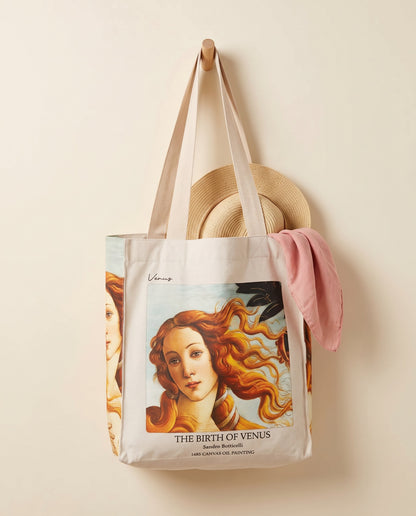 the-birth-of-venus-tote-bag What fits inside
