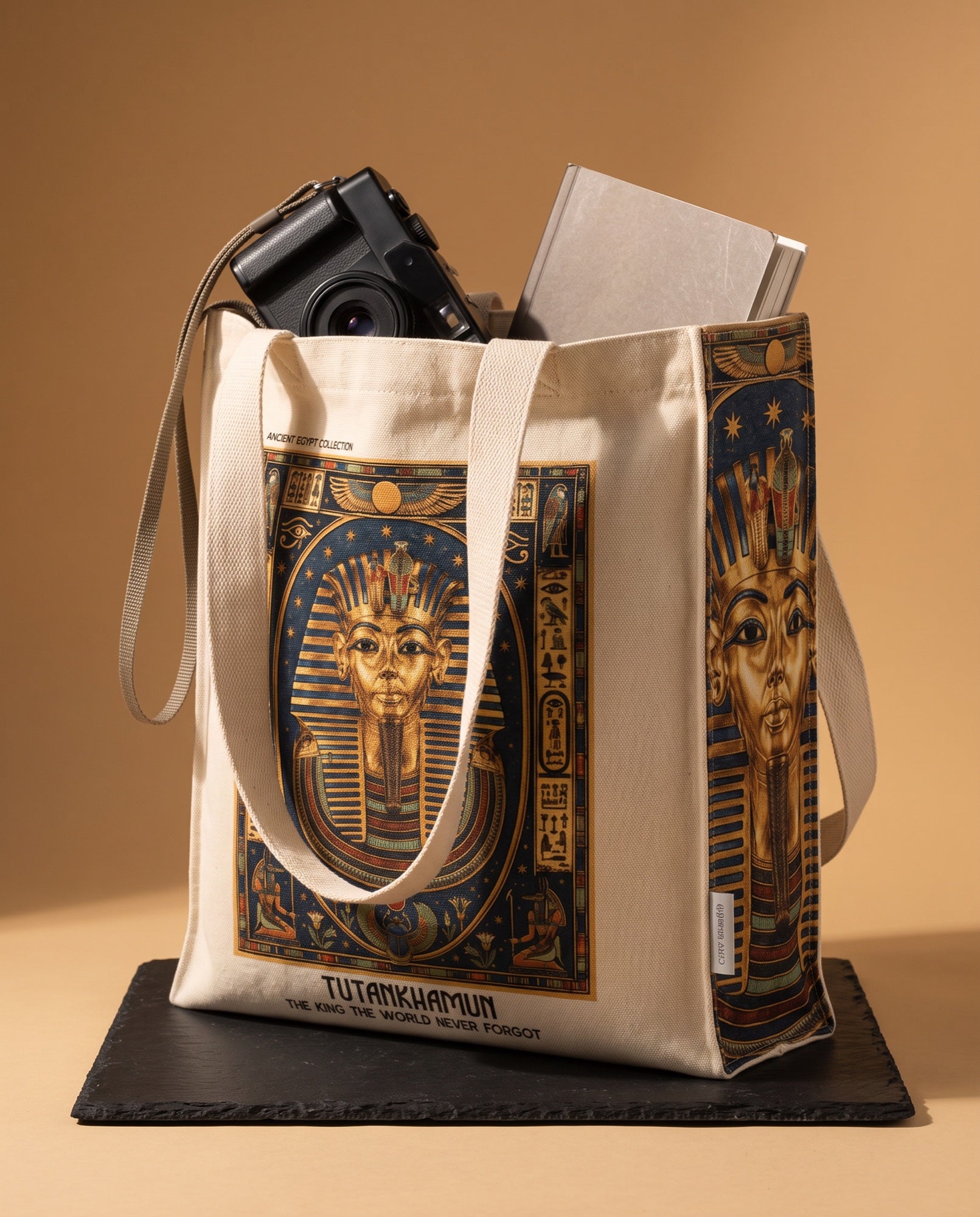 tutankhamun-tote-bag What fits inside