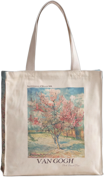 Van Gogh Pink Peach Tree - Tote Bag