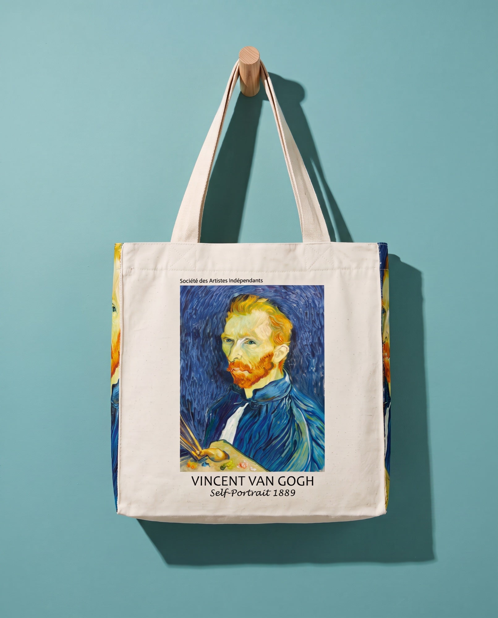 van-gogh-self-portrait-1889-tote-bag Hero