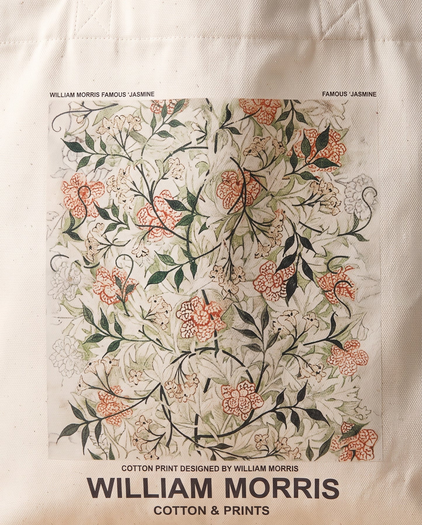 william-morris-famous-jasmine-tote-bag Print close-up
