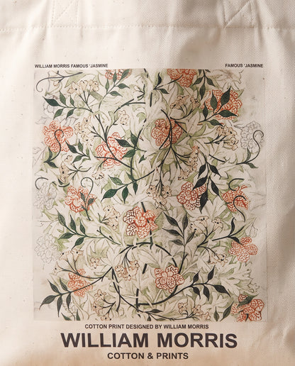 william-morris-famous-jasmine-tote-bag Print close-up