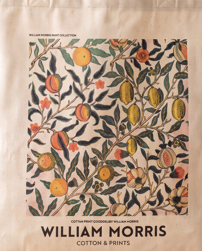 william-morris-fruit-tote-bag Print close-up