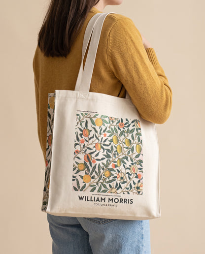 william-morris-fruit-tote-bag On body