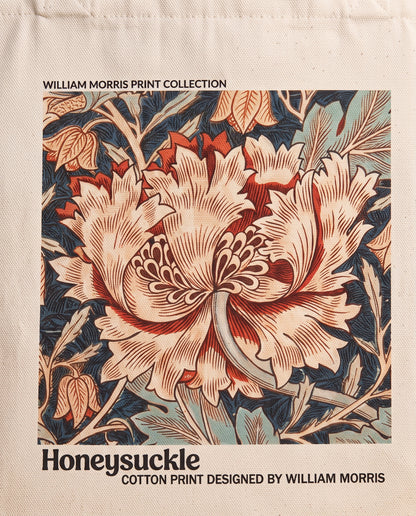 morris honeysuckle Print close-up
