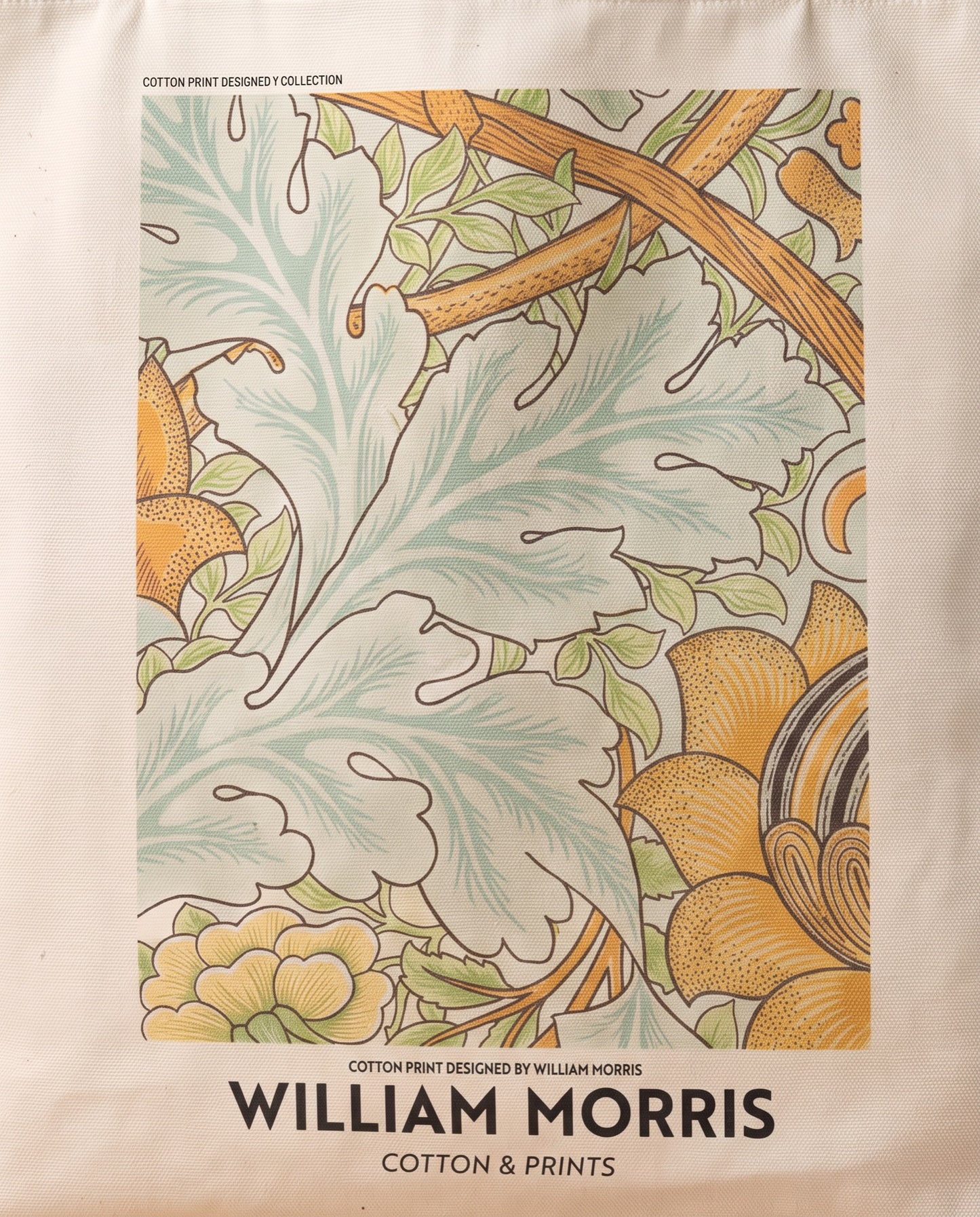 william-morris-leaves-tote-bag-1 Print close-up